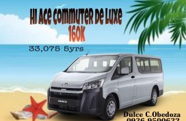 Get Your Brand New 2021 Toyota Hiace  Commuter Deluxe 