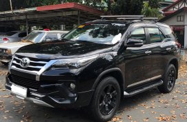 Black 2017 Toyota Fortuner 2.8 LTD Diesel 4x4 AT Automatic for sale
