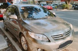 Silver Toyota Corolla Altis 2008 for sale in Quezon