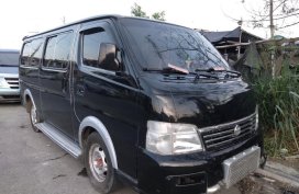 Black Nissan Urvan 2003 Van for sale in Santa Teresita