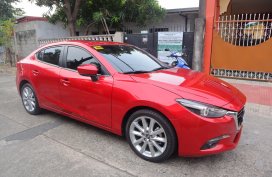 Red 2017 Mazda 3 2.0L Premium Sedan  for sale