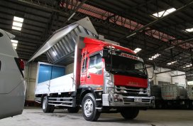 Sobida Isuzu Forward FTR Aluminum Wing Van Truck
