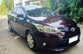 2018 Toyota Vios 1.3 E Automatic blackish red in good condition
