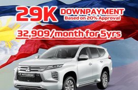 2021 Mitsubishi Montero Sport GLX MT 29k Downpayment