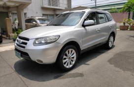 Pearl White Hyundai Santa Fe 2007 for sale in Marikina