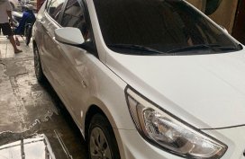 White Hyundai Accent 2016 for sale in Quezon