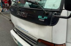 White Isuzu Elf 2001 for sale in Pateros