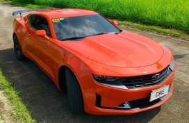 Selling Orange Chevrolet Camaro 2021 in Caloocan