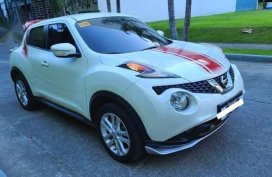 Pearl White Nissan Juke 2015 for sale in Automatic