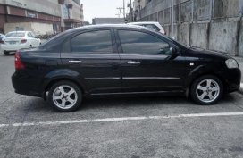 Selling Black Chevrolet Aveo 2008 in Caloocan