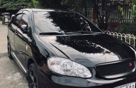 Black Toyota Corolla Altis 2002 for sale in Quezon