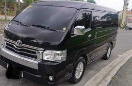 Black Toyota Hiace Super Grandia 2019 for sale in Quezon