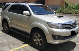 2nd hand 2014 Toyota Fortuner  2.4 G Diesel 4x2 AT for sale in good condition