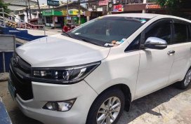 Selling Pearlwhite 2016 Toyota Innova MPV affordable price