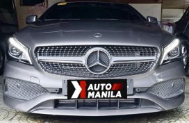 Grey Mercedes-Benz CLA 180 2018 for sale in Manila