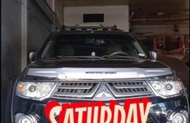 Sell Black 2014 Mitsubishi Montero sport in Obando