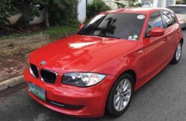 Orange BMW 116i 2011 for sale in Manila