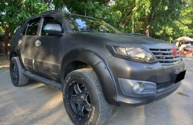 Grayblack Toyota Fortuner 2012 for sale in Cebu