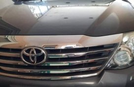 Grey Toyota Fortuner 2012 for sale in Automatic