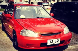 Selling Orange Honda Civic 1996 in Batangas