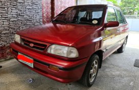 Selling Red Kia Pride 1999 in San Pablo