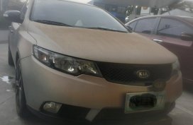 Silver Kia Forte 2010 for sale in Automatic
