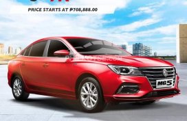 Drive home this Brand new MG 5 