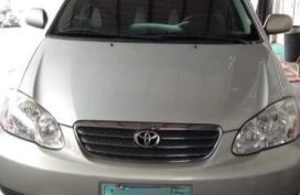 Brightsilver Toyota Corolla Altis 2005 for sale in Quezon