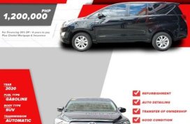 Selling Black Toyota Innova 2020 in Quezon