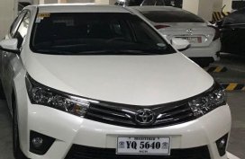 White Toyota Corolla Altis 2015 for sale in Taguig