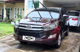 Red Toyota Innova 2018 for sale in Automatic