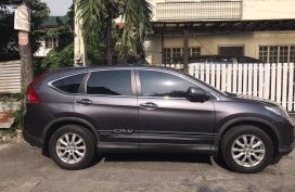 Grey Honda CR-V 2015 for sale in Pasay