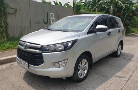 Silver Toyota Innova 2018 for sale in Quezon City
