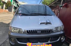 Silver Hyundai Starex 2003 for sale in Automatic