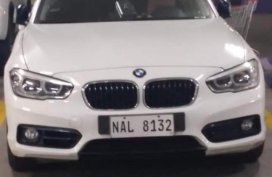 White BMW 118I 2017 for sale in Pasig