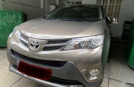Selling Brown Toyota RAV4 2015 in Quezon