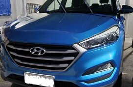 Selling Blue Hyundai Tucson 2017 in Rizal