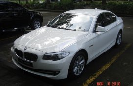 White 2010 BMW 523I   for sale