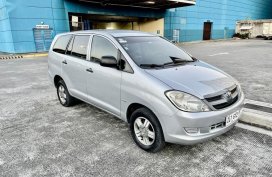 Silver Toyota Innova 2007 for sale in Las Piñas