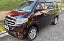 Red Suzuki Apv 2015 for sale in Manual