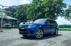 Selling Blue Land Rover Range Rover Sport 2017 in Muntinlupa