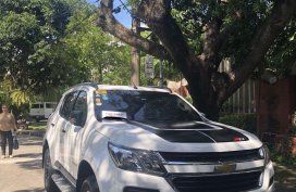 White Chevrolet Trailblazer 2018 for sale in Muntinlupa