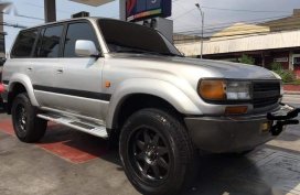 Selling Brightsilver Toyota Land Cruiser 1993 in Quezon