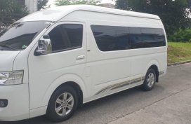 White Foton View Traveller 2016 for sale in Biñan