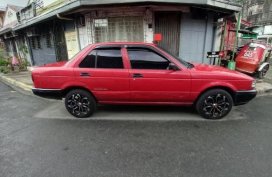 Selling Red Nissan Almera 1994 in Quezon