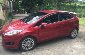 Red Ford Fiesta 2017 for sale in Manila