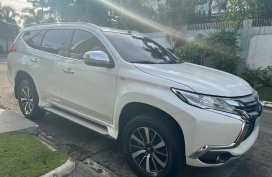 Pearl White Mitsubishi Montero Sport 2017 for sale in Makati 