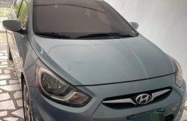 Selling Skyblue Hyundai Accent 2013 in Marikina