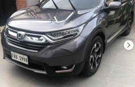 Selling Grey Honda CR-V 2018 in General Santos