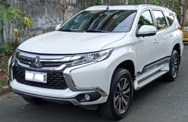 Pearl White Mitsubishi Montero sport 2018 for sale in San Mateo